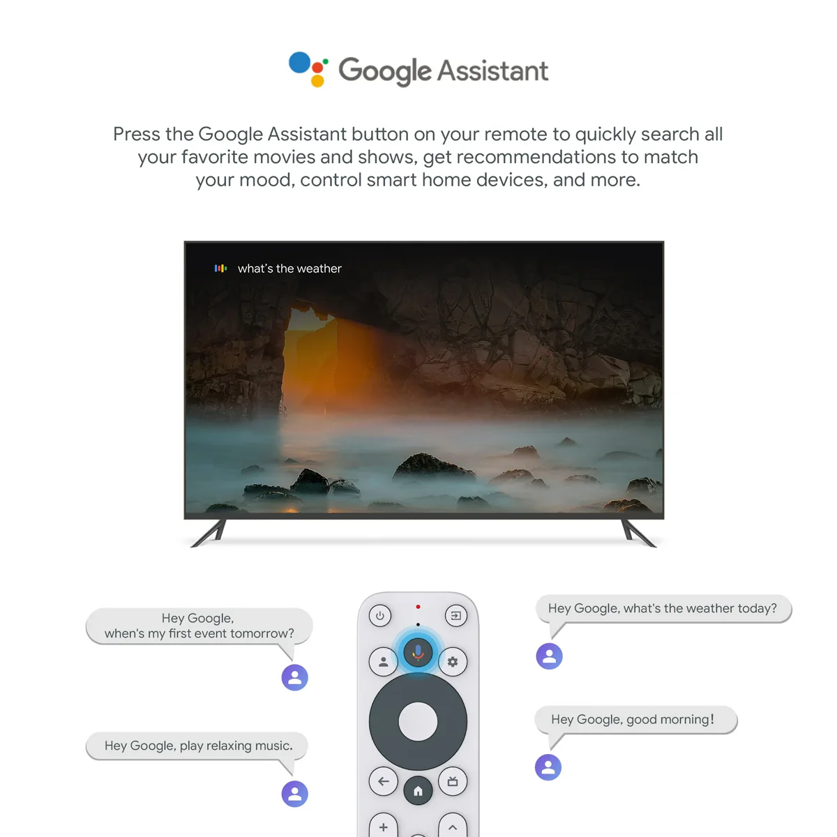 ONN Google TV 4K Streaming Box (Black) - Image 4