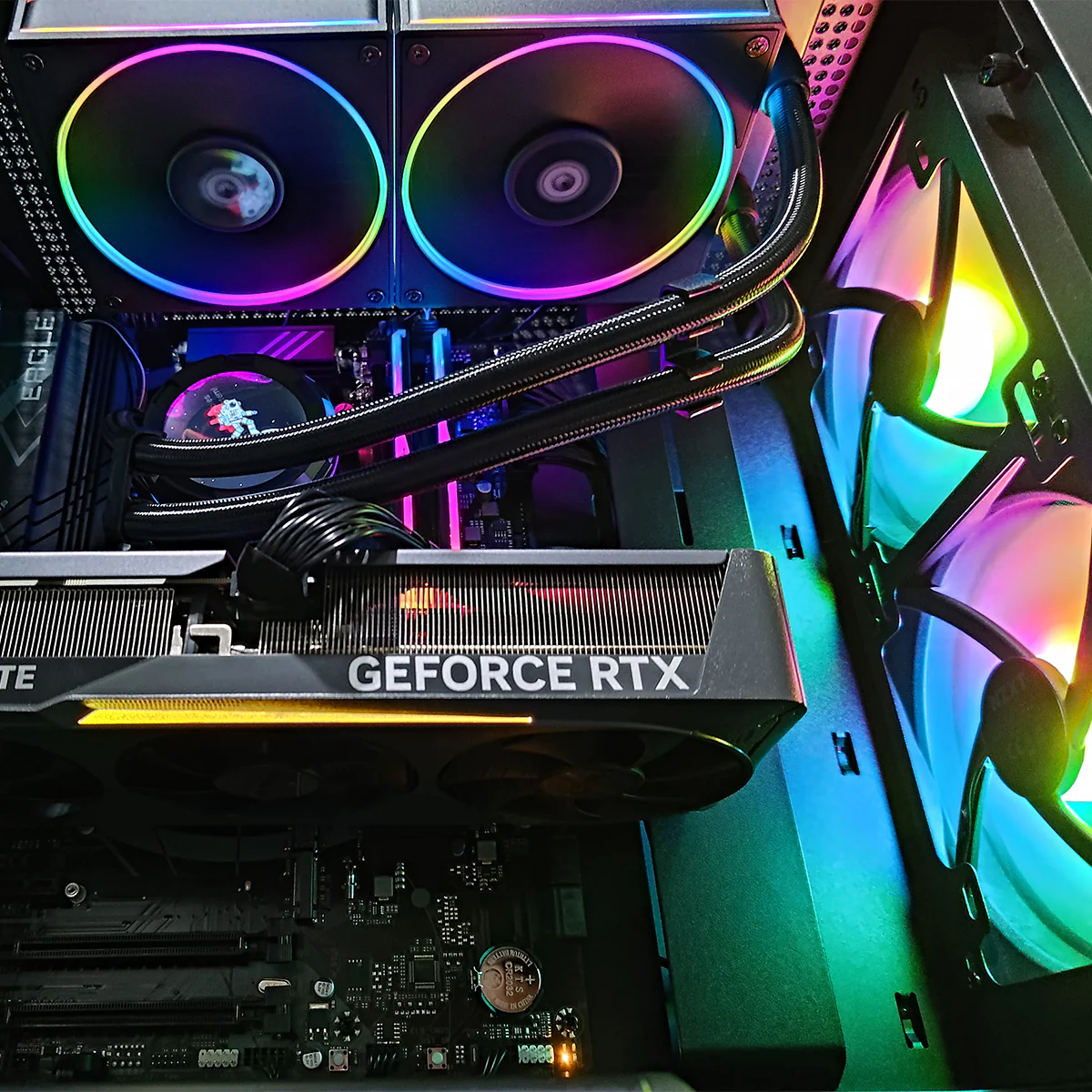 Optima H5 Flow Black Desktop Gaming PC | Intel i7 14700K | 32GB RAM | 1TB SSD | RTX 5070 OC | Windows 11 Pro - Image 5