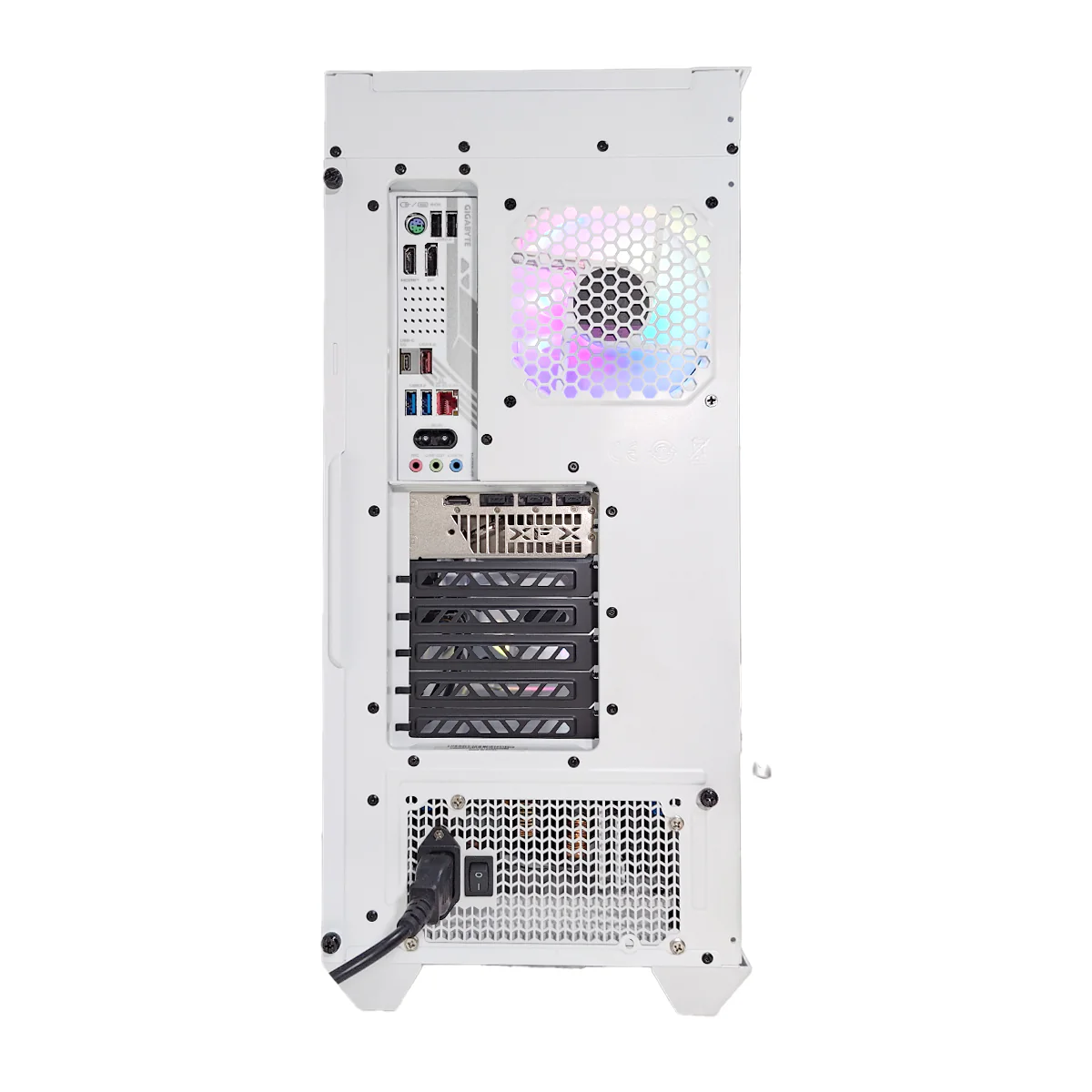 Optima HAF 500 White Desktop Gaming PC | AMD Ryzen 7 9700X | 32GB RAM | 1TB SSD | RX 9070 XT | Windows 11 Pro - Image 8