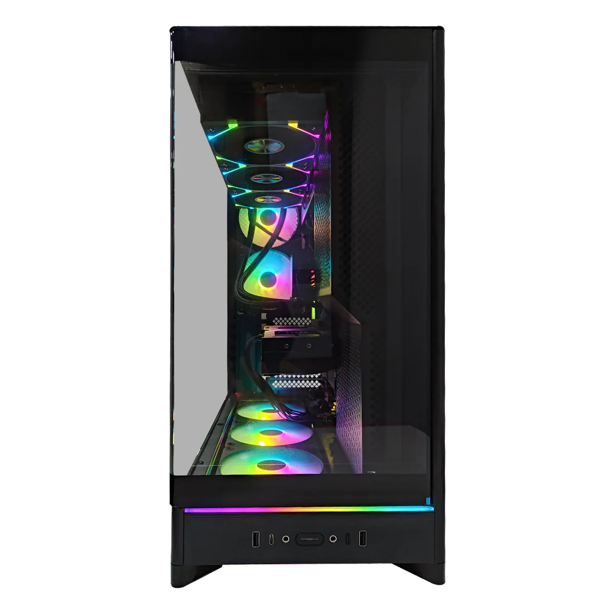 Optima HS02 Pro Black Desktop Gaming PC | AMD Ryzen 7 7800X3D | 32GB RAM | 1TB SSD | RTX 5070 | Windows 11 Pro - Image 6
