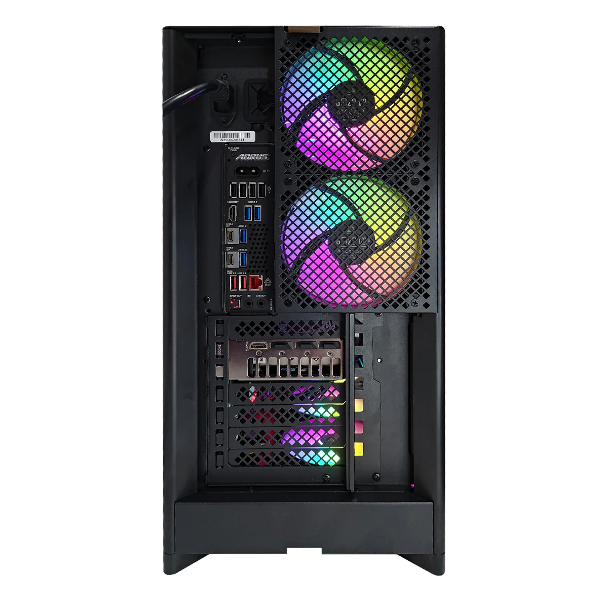 Optima HS02 Pro Black Desktop Gaming PC | AMD Ryzen 7 7800X3D | 32GB RAM | 1TB SSD | RTX 5070 | Windows 11 Pro - Image 8
