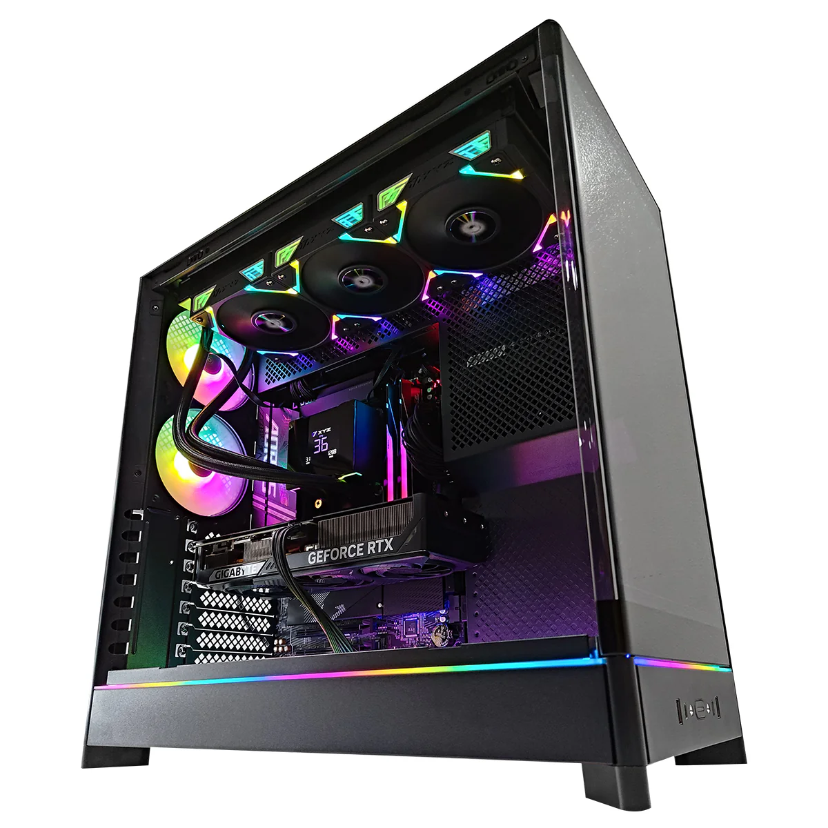 Optima HS02 Pro Black Desktop Gaming PC | AMD Ryzen 7 7800X3D | 32GB RAM | 1TB SSD | RTX 5070 | Windows 11 Pro - Image 9