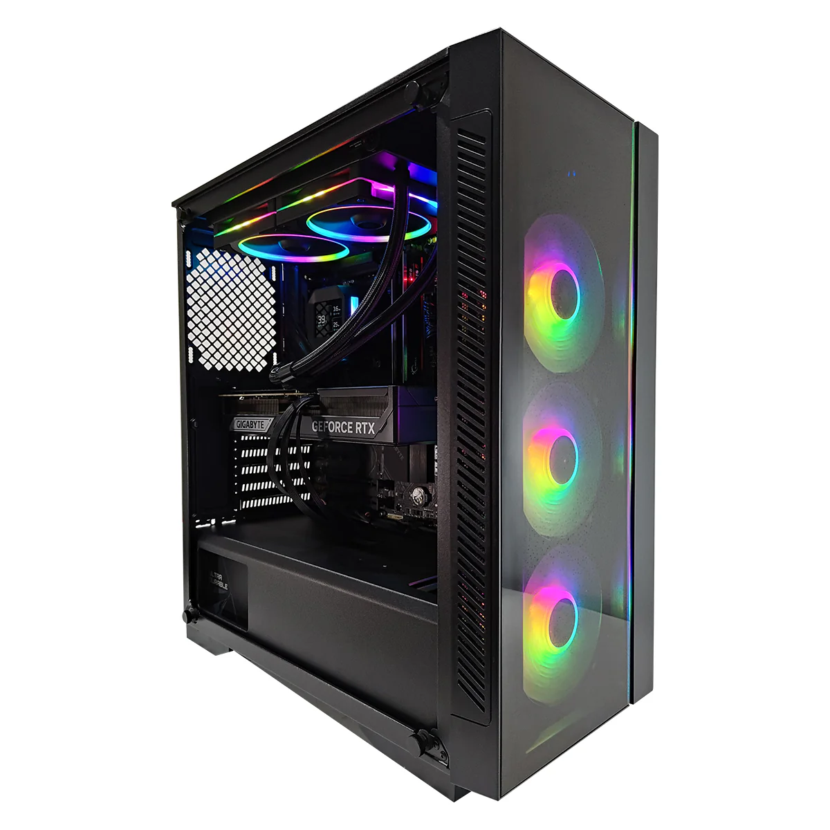 Optima Matrexx 55 Black Desktop Gaming PC | AMD Ryzen 7 9700X | 32GB RAM | 1TB SSD | RTX 5070 Ti | Windows 11 Pro - Image 6