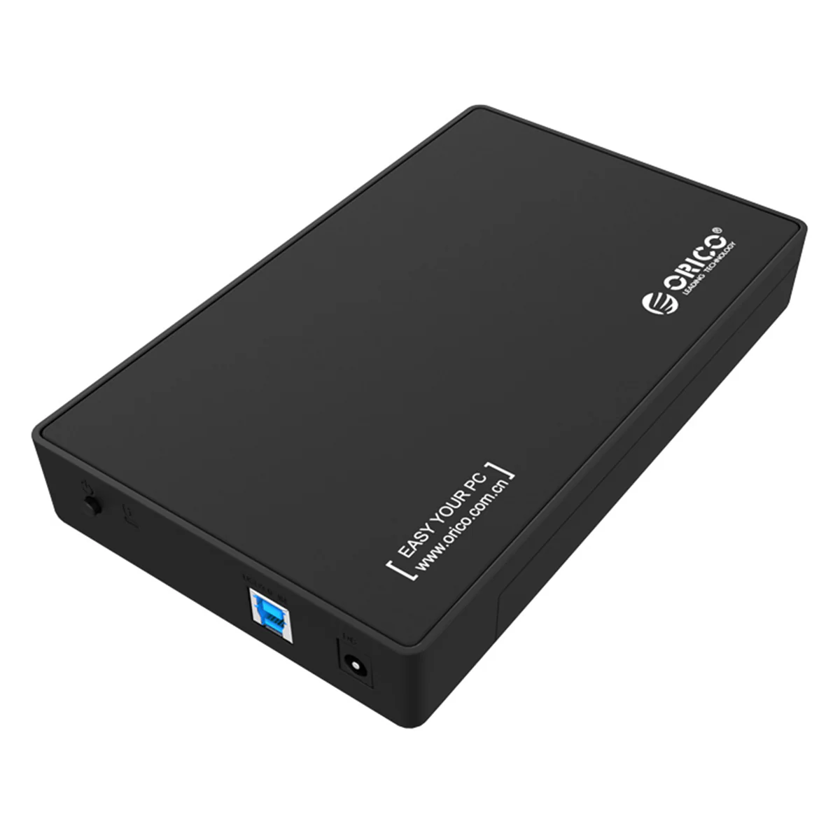 Orico 3.5 Inch External Hard Drive Enclosure (Black) (3588US3-V1-BK-BP) - Image 3