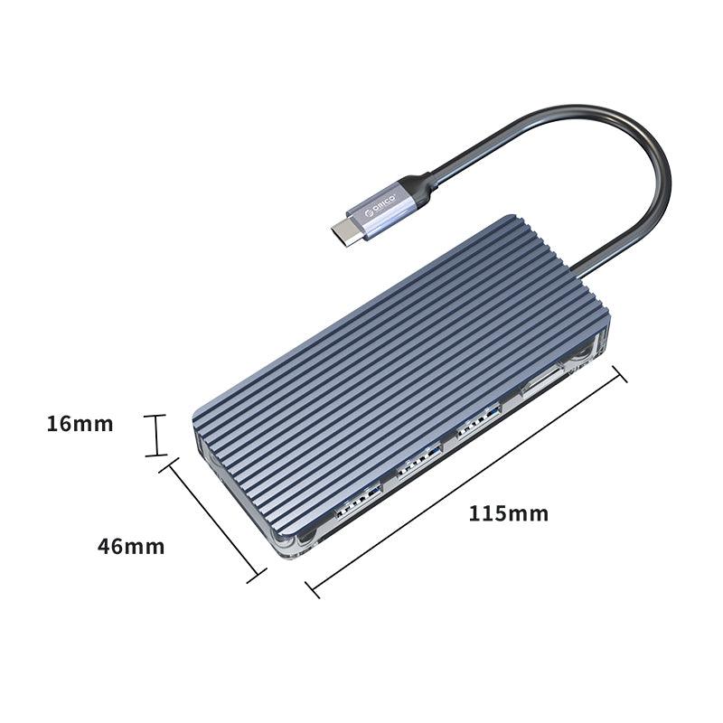 Orico 6-in-1 Type-C Docking Station (WB-6TS) - Image 5