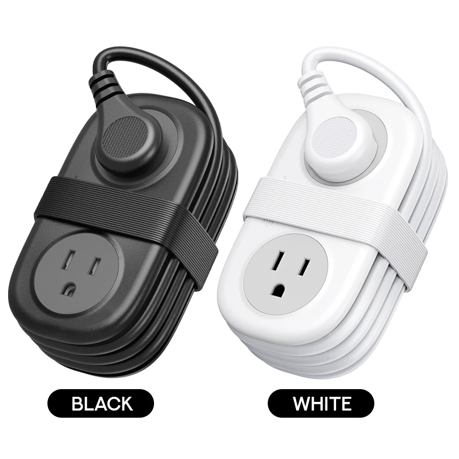 Orico AP3 7-Port 20W Travel Power Strip (Black, White) - Image 13