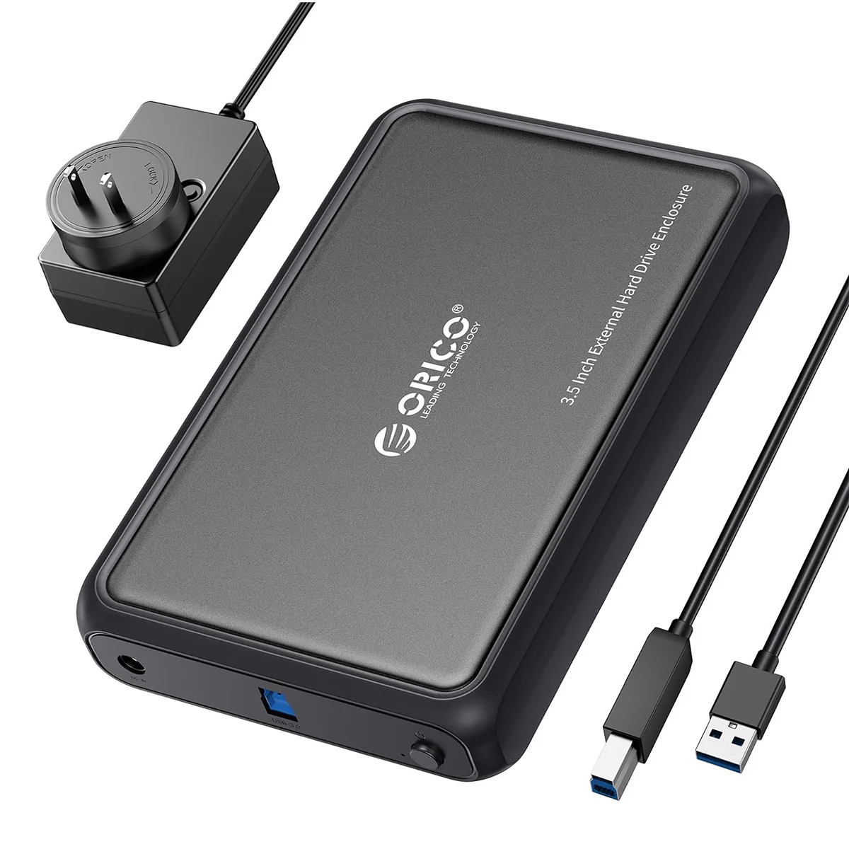 Orico Hard Drive HDD Enclosure USB-B to USB-A 5Gbps (DDL35-U3) (Black) - Image 7