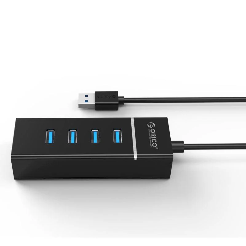 Orico Ultra-Slim 4 Ports USB 3.0 Hub (W6PH4-U3) - Image 2