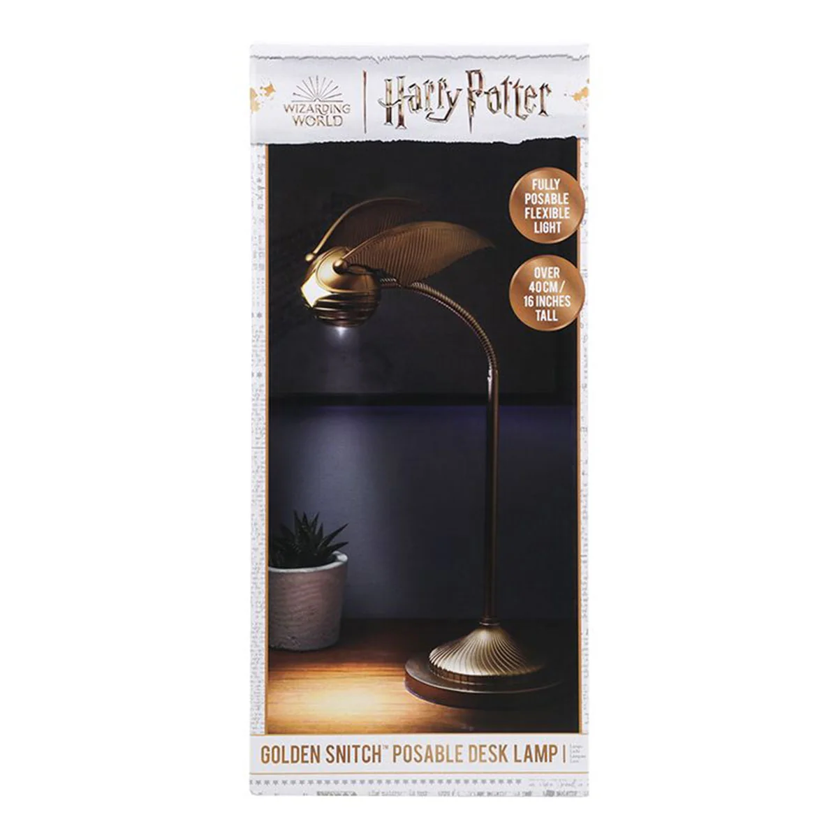 Paladone Harry Potter Golden Snitch Posable Desk Lamp (PP12796HP) - Image 5