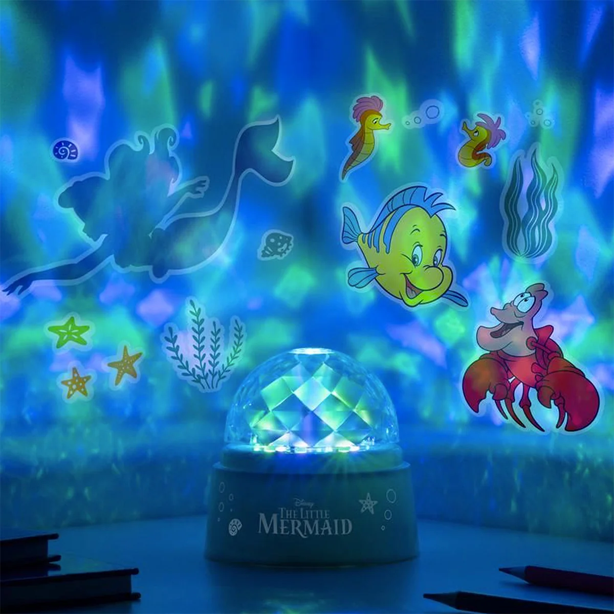 Paladone Little Mermaid Projection Light and Wall Decals (PP9682DP) - Image 3