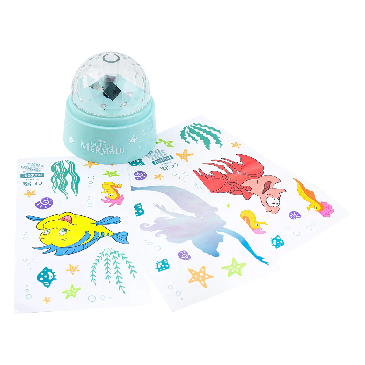 Paladone Little Mermaid Projection Light and Wall Decals (PP9682DP) - Image 4