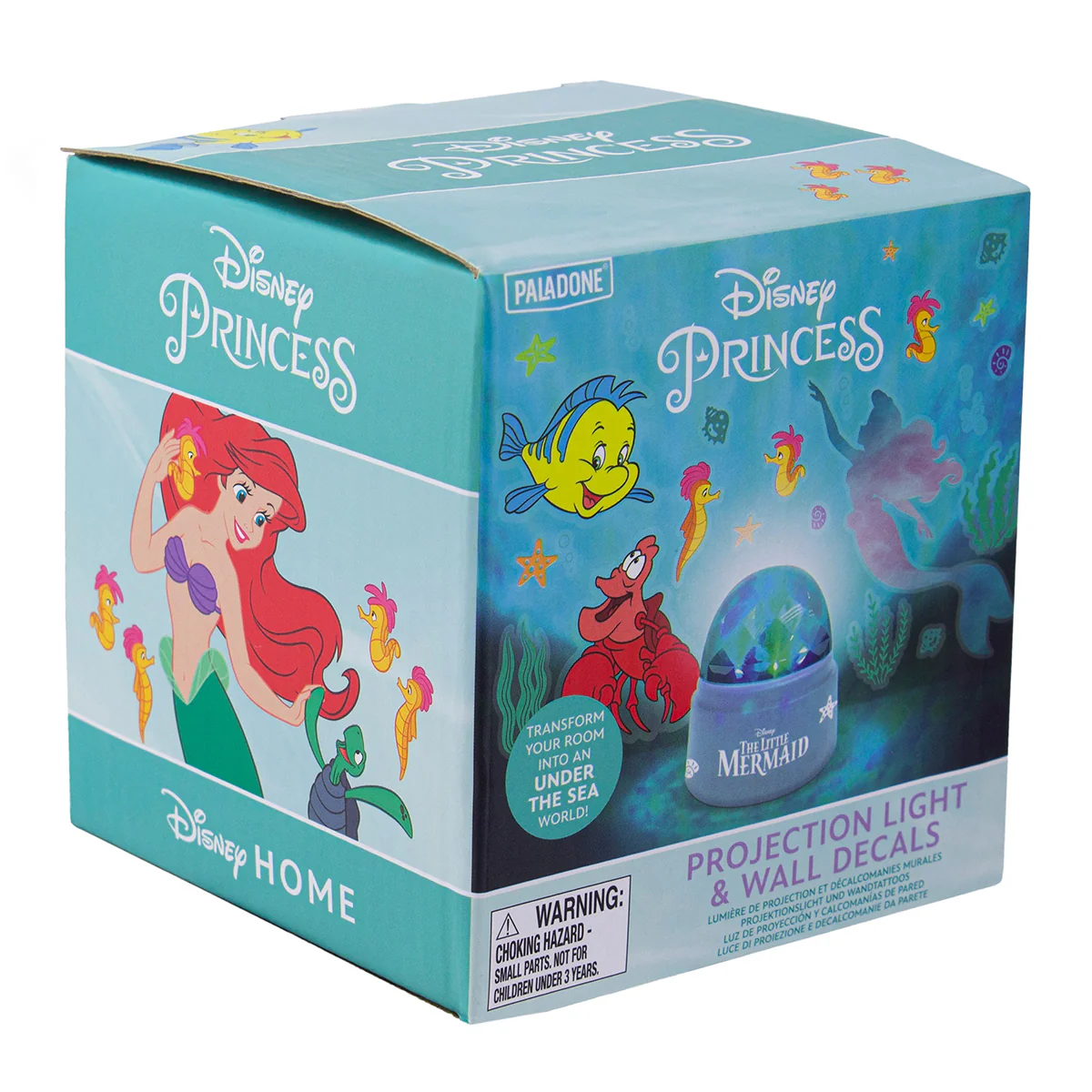 Paladone Little Mermaid Projection Light and Wall Decals (PP9682DP) - Image 5