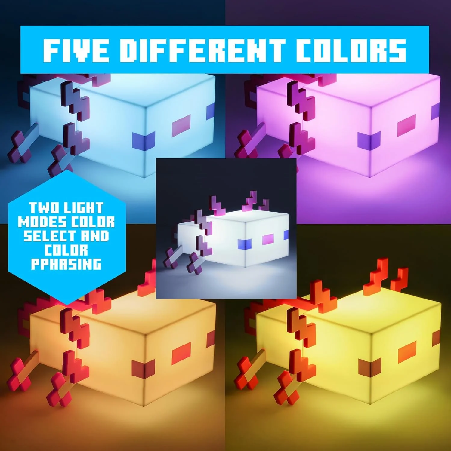 Paladone Minecraft Axolotl Light (PP11743MCF) - Image 3