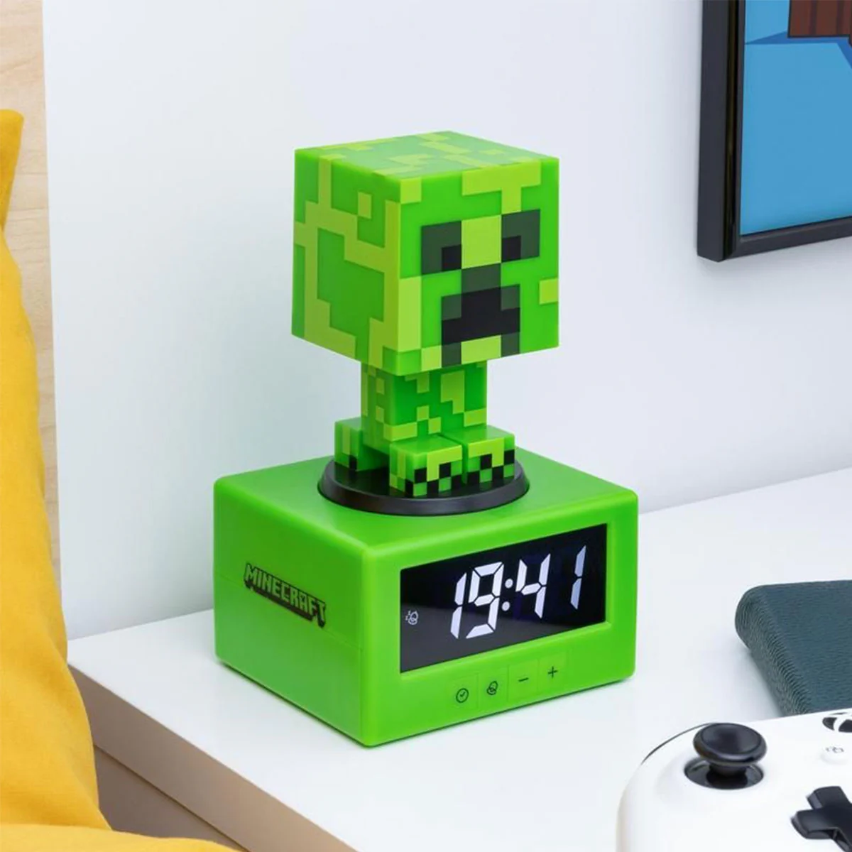 Paladone Minecraft Creeper Alarm Clock (PP11369MCF) - Image 2