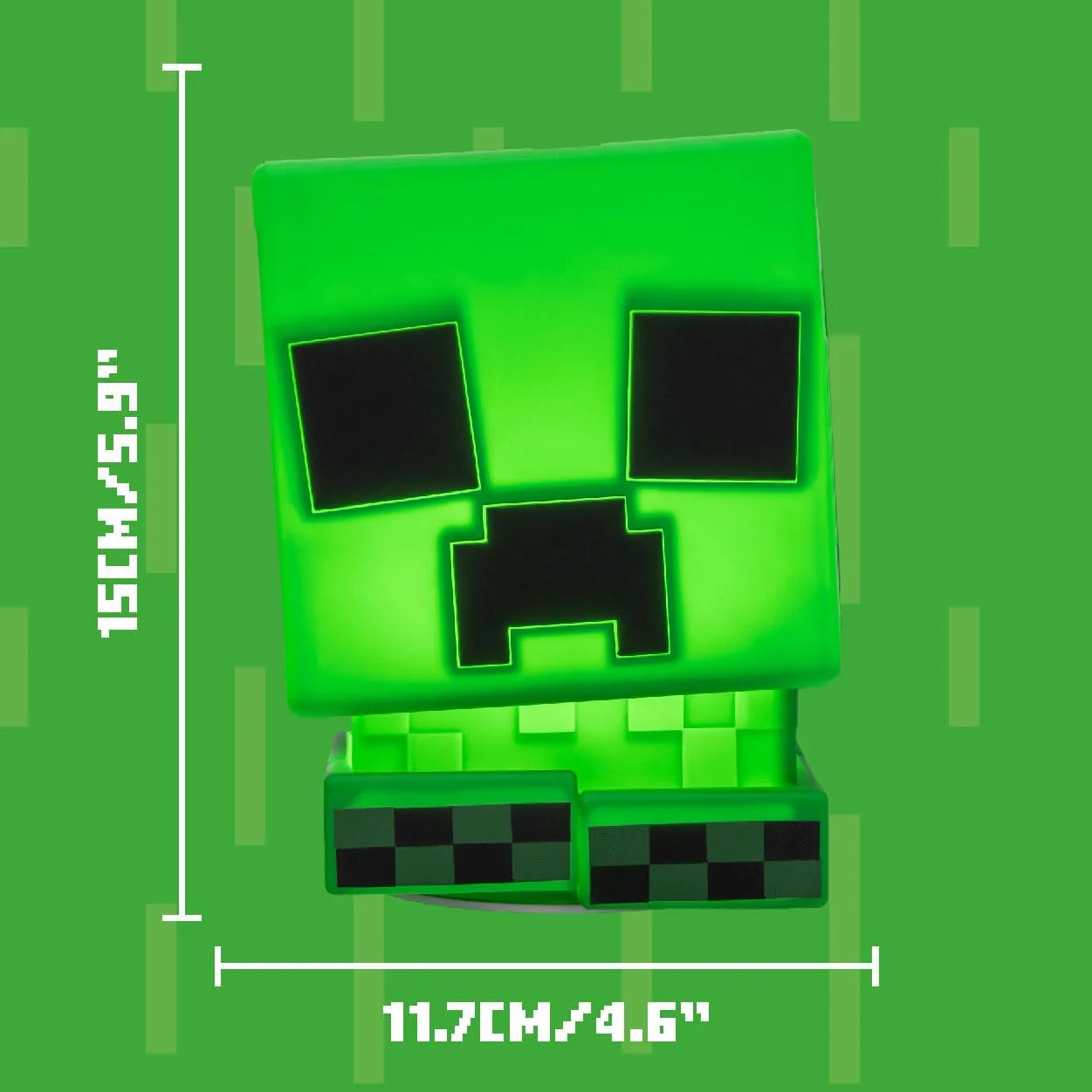 Paladone Minecraft Creeper SquishyGlo Silicone Light (PP14710MCF) - Image 7