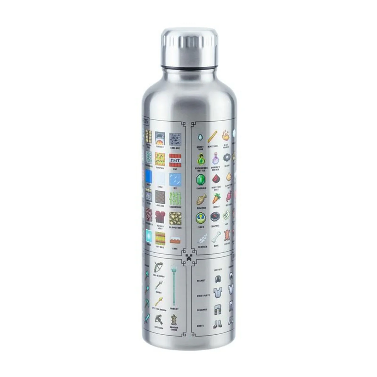 Paladone Minecraft Metal Water Bottle V2 500ML (16 FL OZ) (PP7995MCFV2) - Image 2