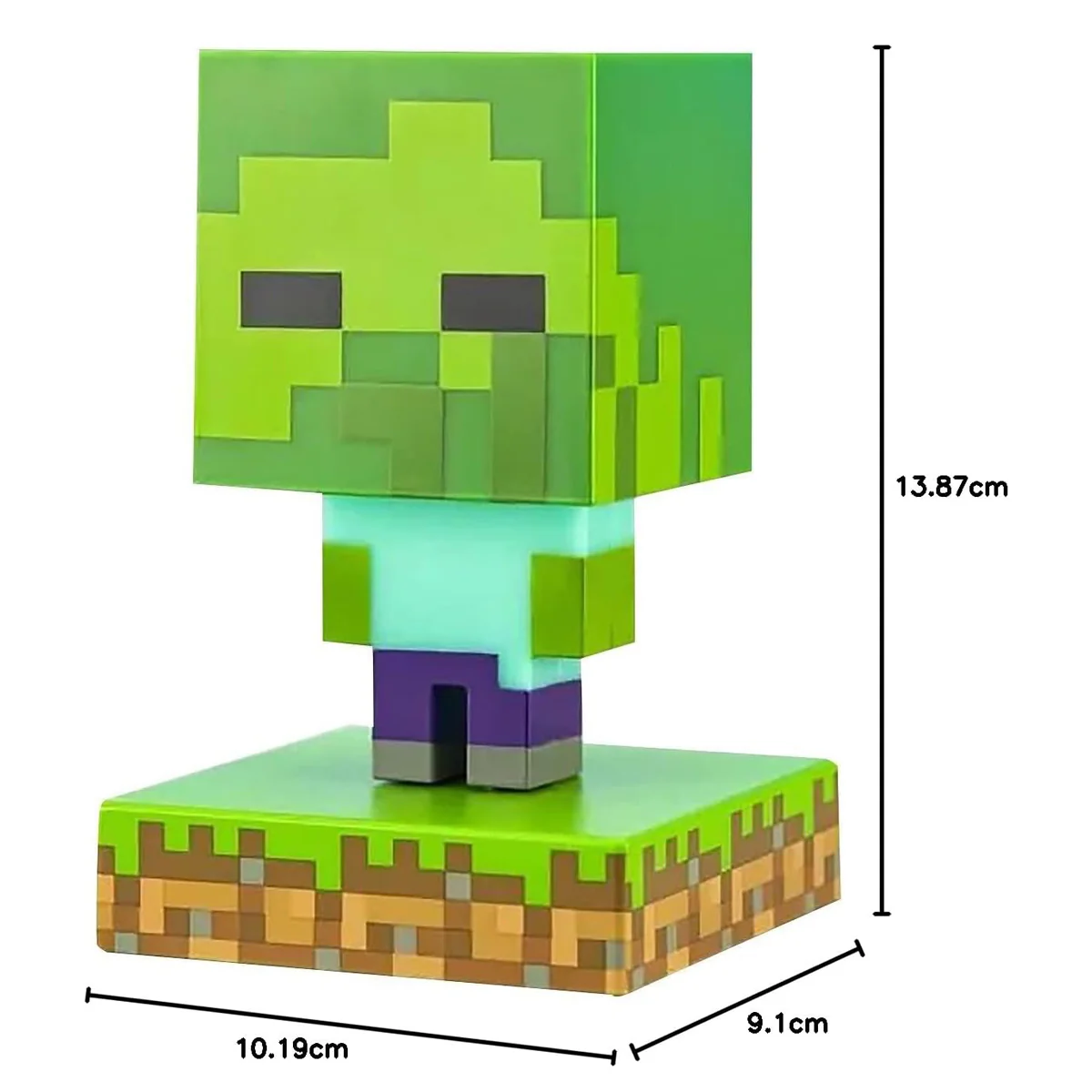 Paladone Minecraft Zombie Icon Light V4 (PP6592MCFV4) - Image 5