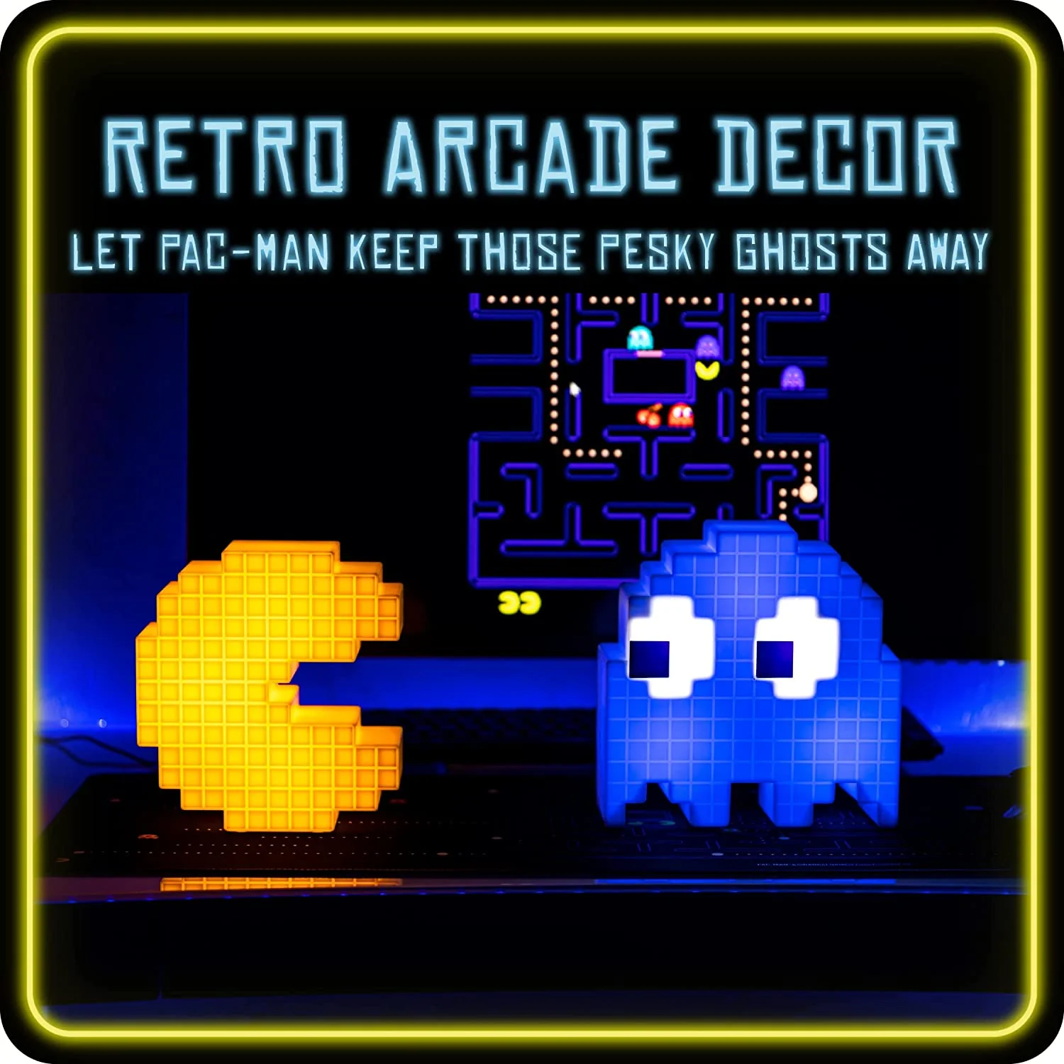 Paladone Pac-Man Classic Pixelated Style Light (PP4900PMV2) - Image 3
