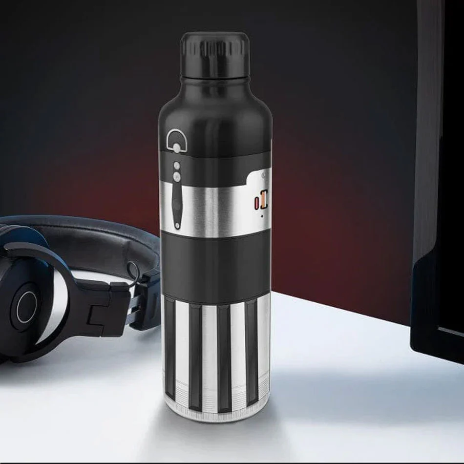 Paladone Star Wars Darth Vader Ligthsaber Metal Water Bottle (PP10061SWV3) - Image 2