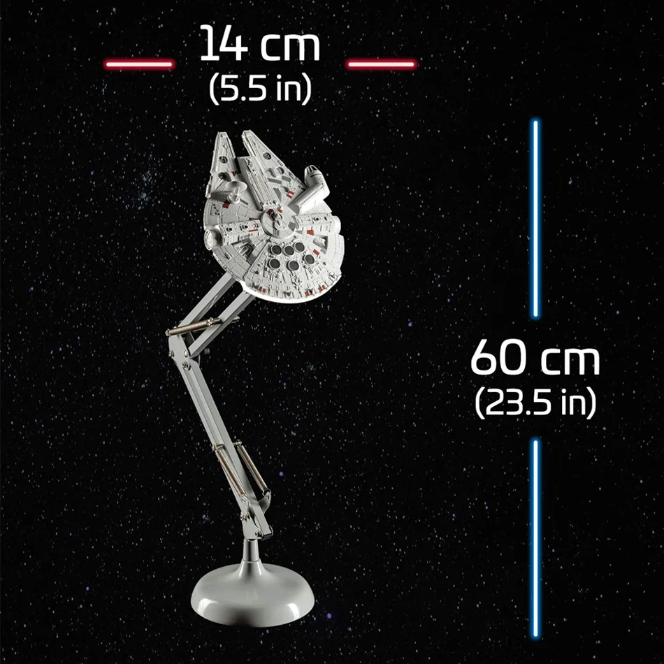 Paladone Star Wars Millenium Falcon Posable Desk Light V3 (PP5056SWV3) - Image 4