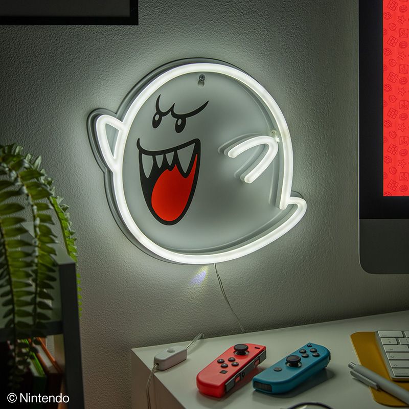 Paladone Super Mario Boo Wall Mounted LED Neon Light (PP14714NNVN) - Image 2