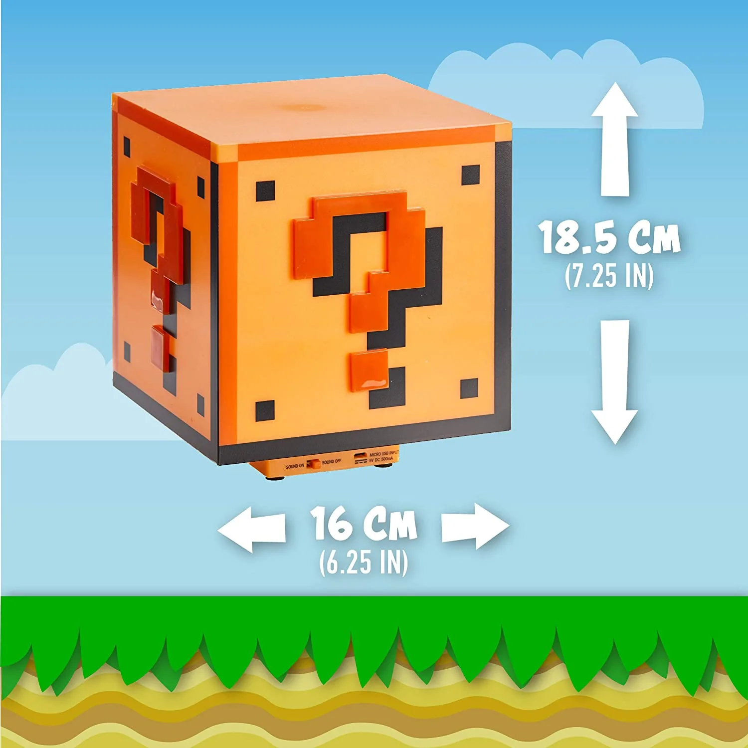 Paladone Super Mario Bros. Question Block Light V3 (PP2929NNV3) - Image 5