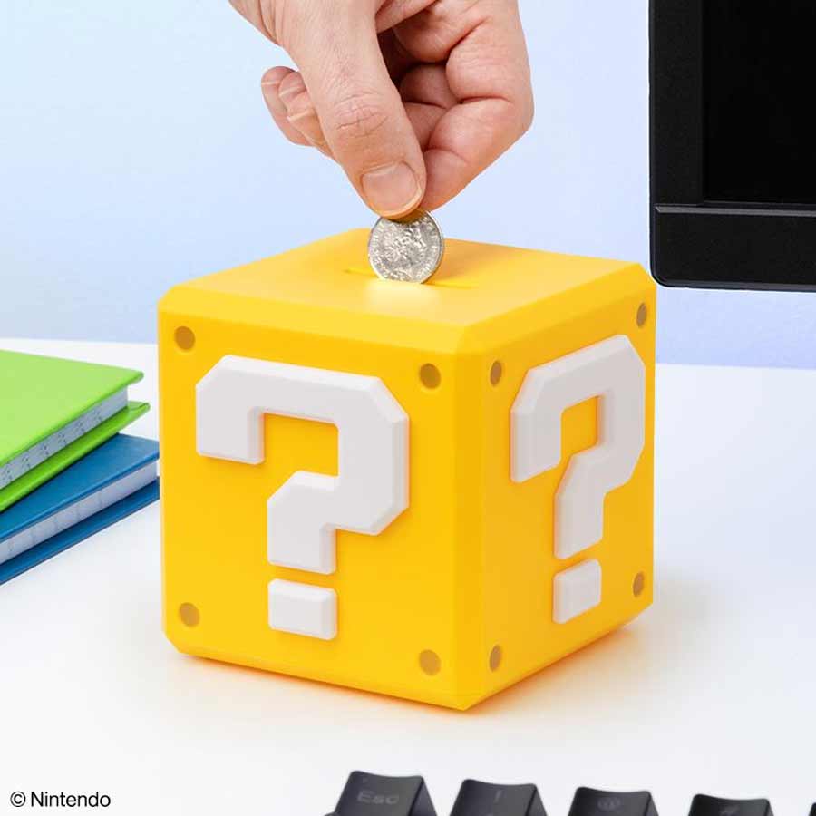 Paladone Super Mario Question Block Money Box (PP13602NN) - Image 2
