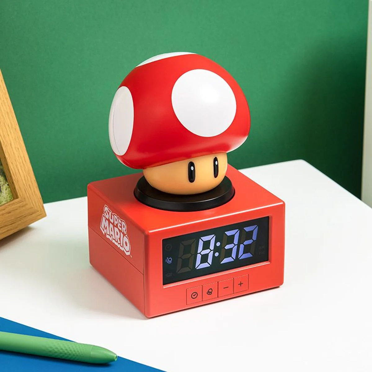 Paladone Super Mario Super Mushroom Icon Alarm Clock (PP13124NN) - Image 2