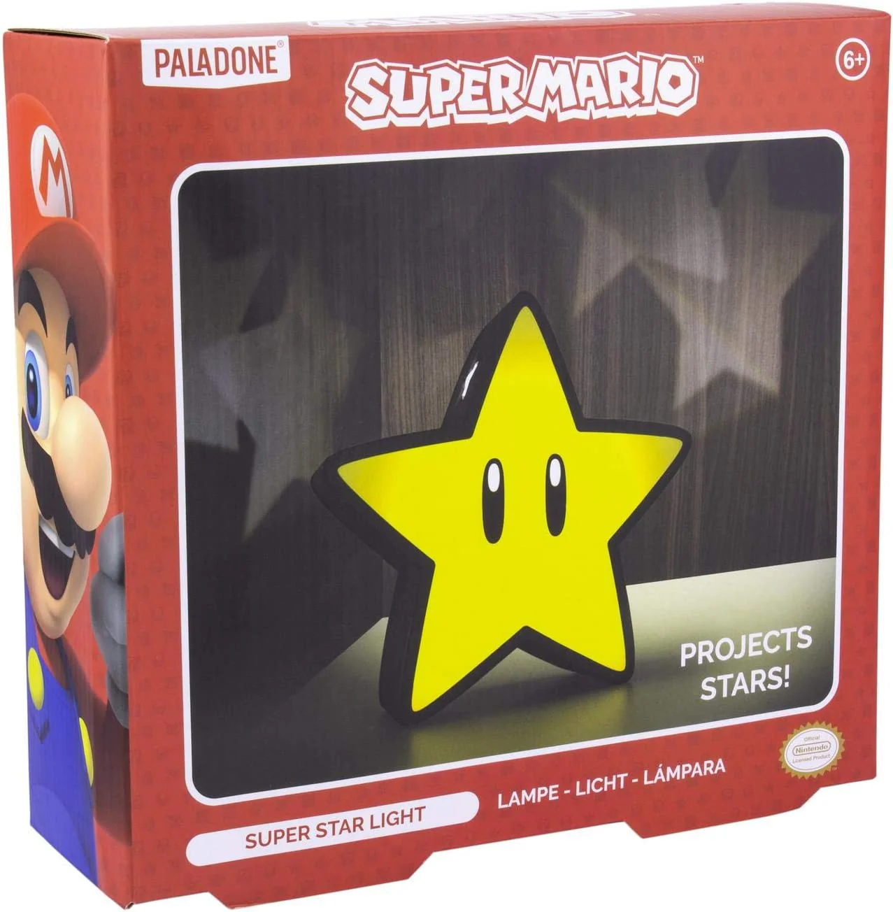 Paladone Super Mario Super Star Projection Light (PP5100NNV3) - Image 7