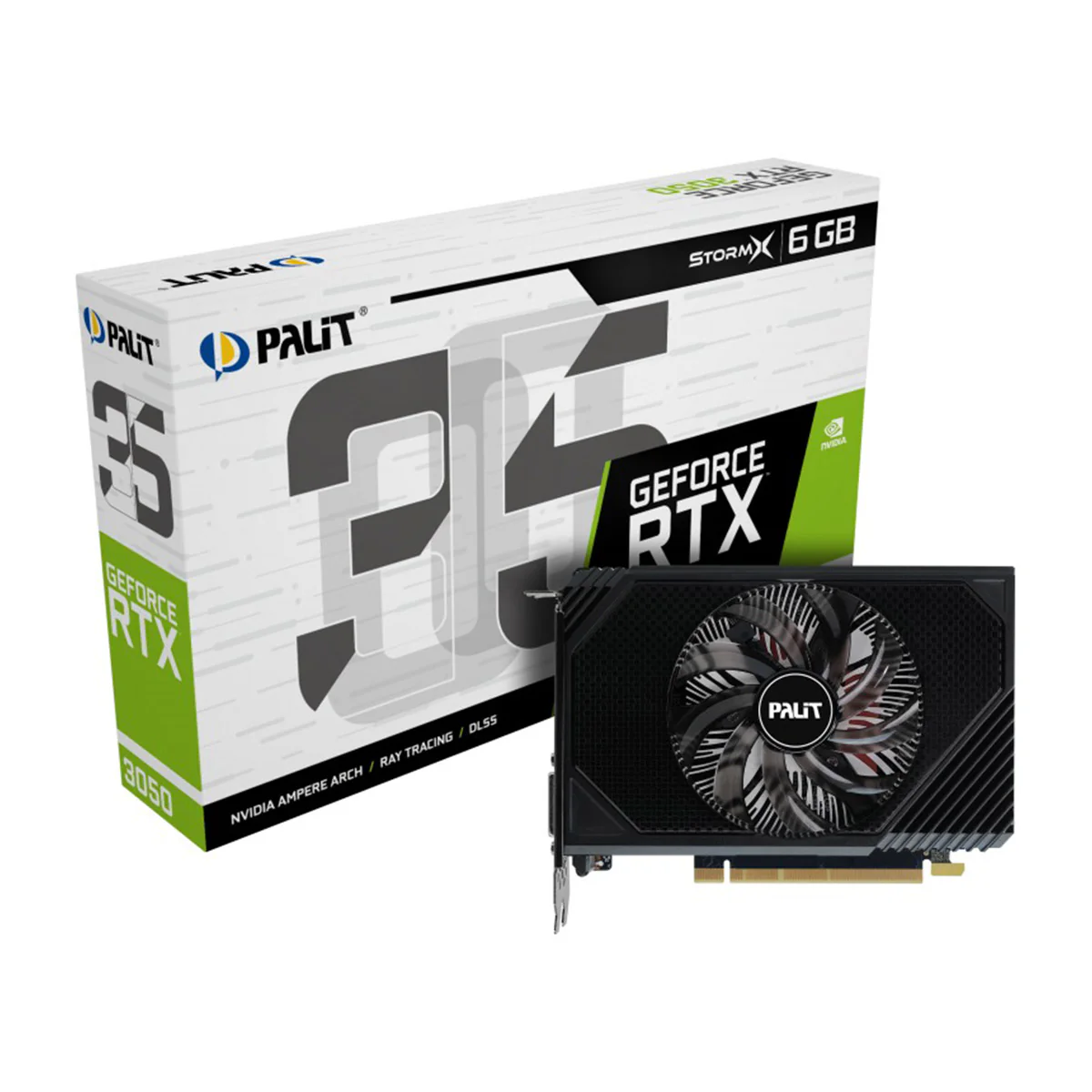 Palit Geforce RTX 3050 StormX 6GB GDDR6 Graphics Card - Image 6
