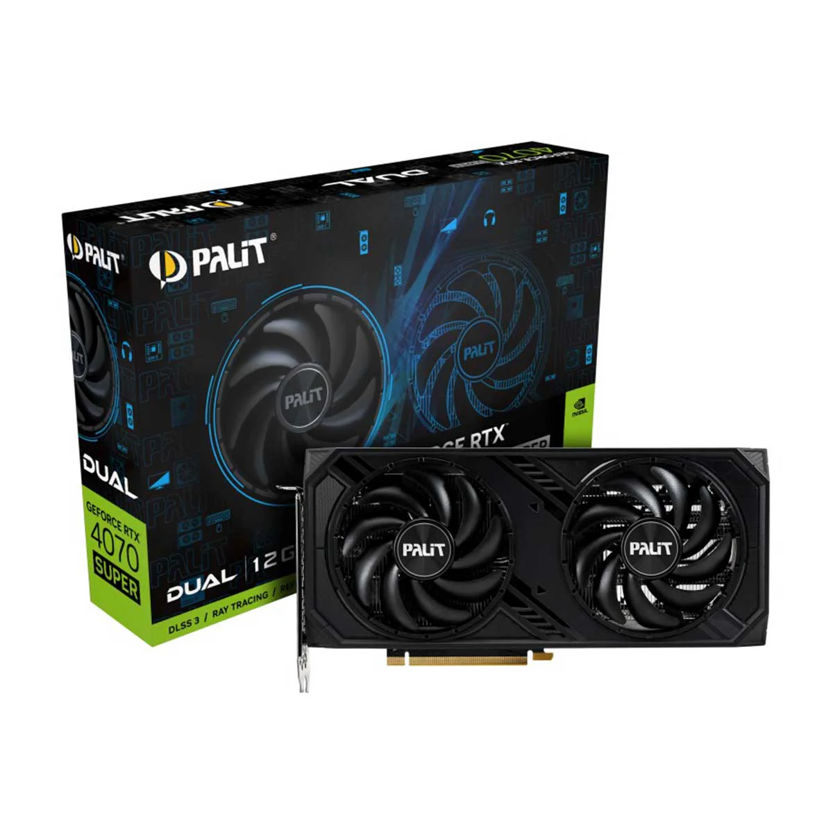 Palit Geforce RTX 4070 Super Dual 12GB GDDR6X Graphics Card - Image 10