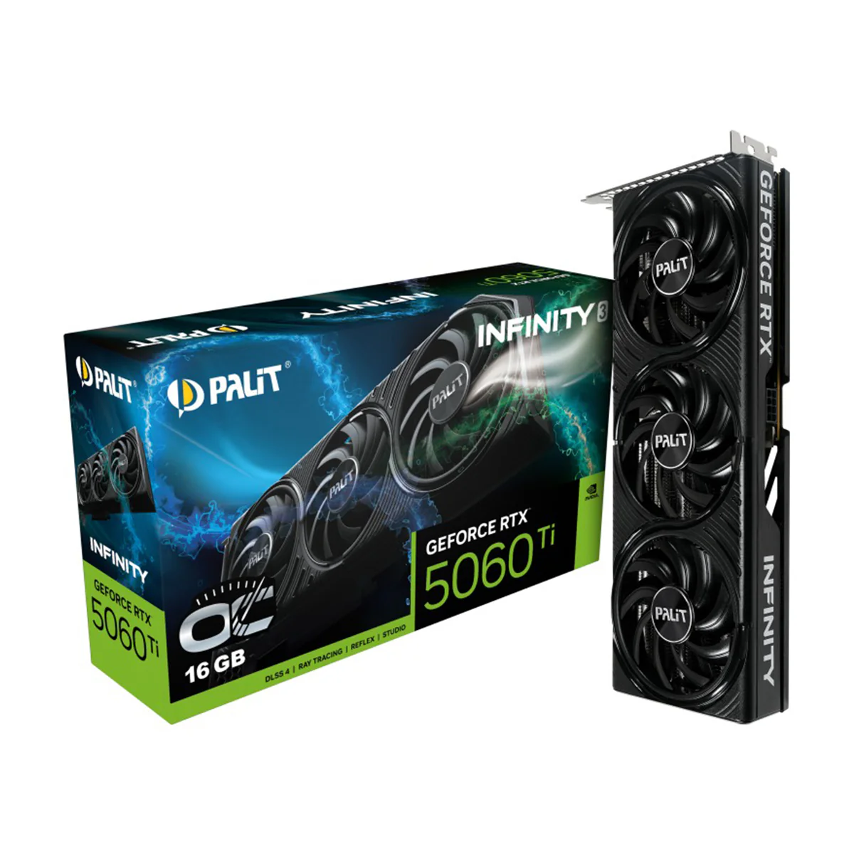 PALIT GeForce RTX 5060 Ti Infinity 3 OC 16GB GDDR7 Graphics Card - Image 10