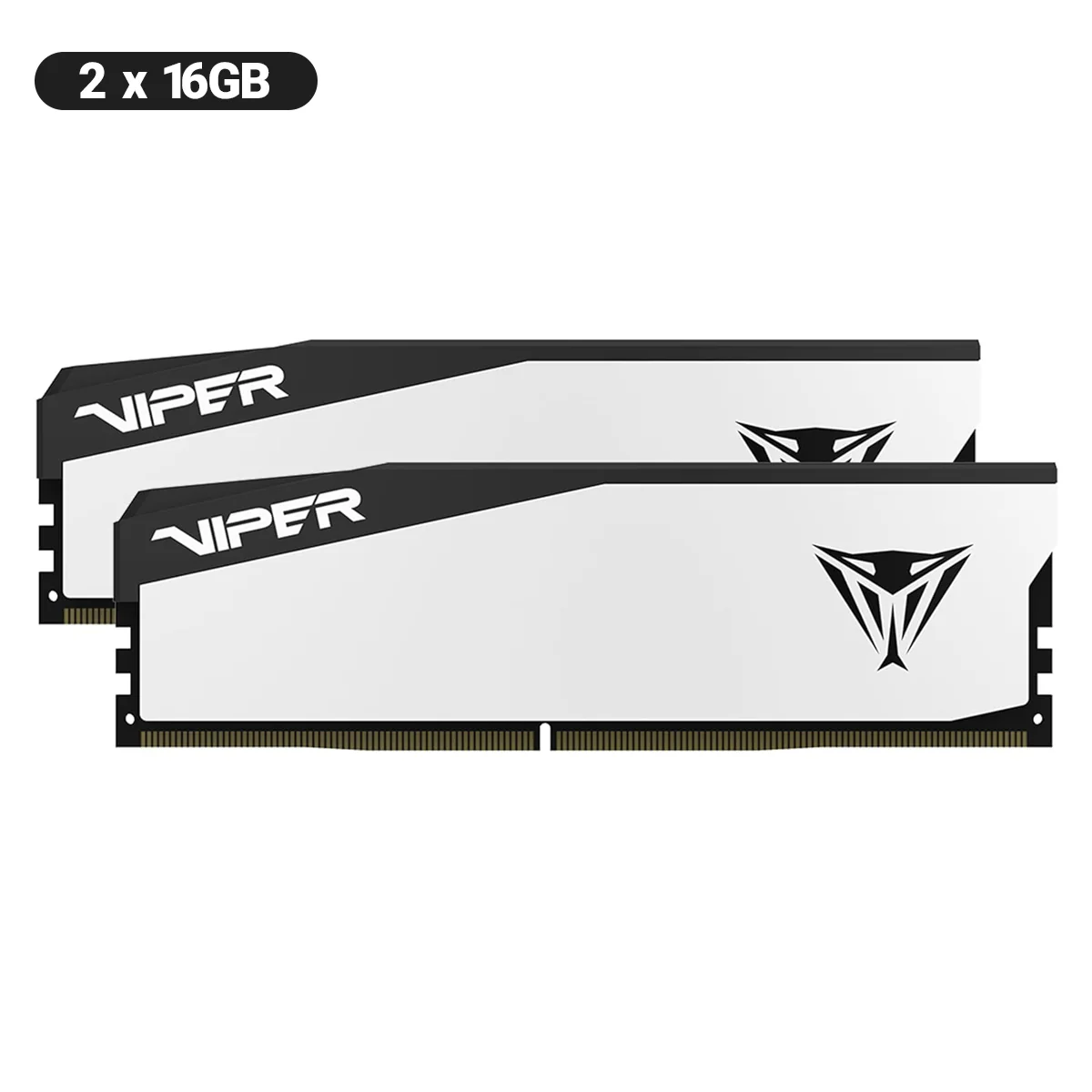 Patriot Viper Elite 5 32GB (2x16GB) DDR5 6000MT/s CL30 UDIMM Gaming Memory Kit (VEB532G6030KW)