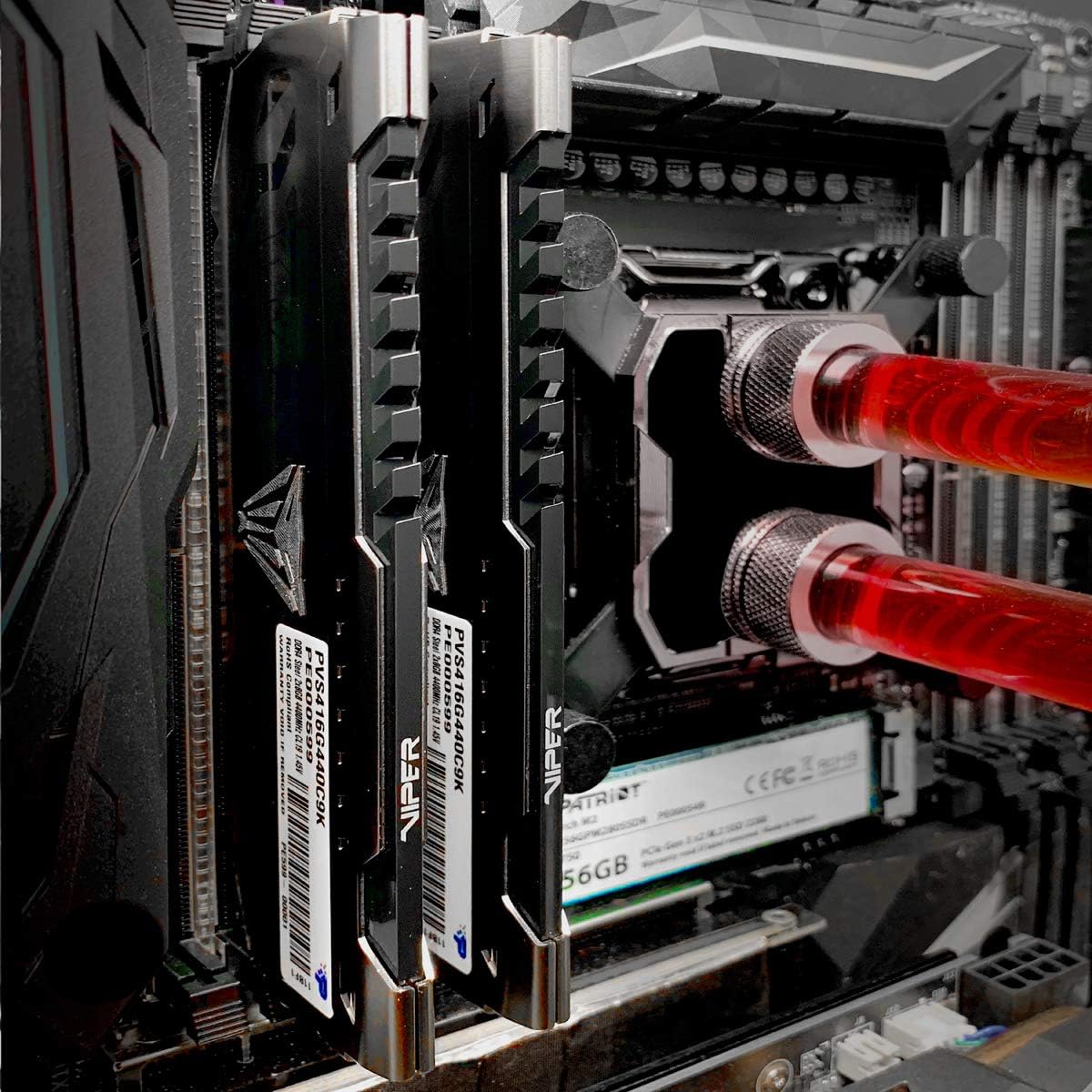 Patriot Viper Steel DDR4 CL16 3200MHz UDIMM Memory (8GB, 16GB) - Image 4