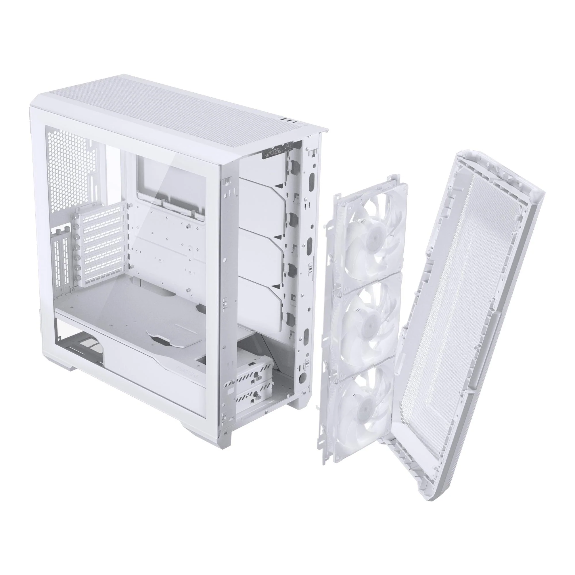 Phanteks Eclipse G500A DRGB Tempered Glass Mid-Tower Case (Matte White) (PH-EC500GA-DMW01A) - Image 7