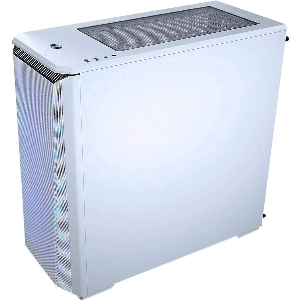 Phanteks Eclipse P400A DRGB Tempered Glass Digital Mid-Tower Chassis Case (Glacier White) (PH-EC400ATG-DWT01) - Image 5
