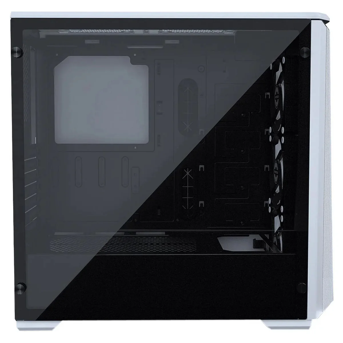 Phanteks Eclipse P400A DRGB Tempered Glass Digital Mid-Tower Chassis Case (Glacier White) (PH-EC400ATG-DWT01) - Image 6