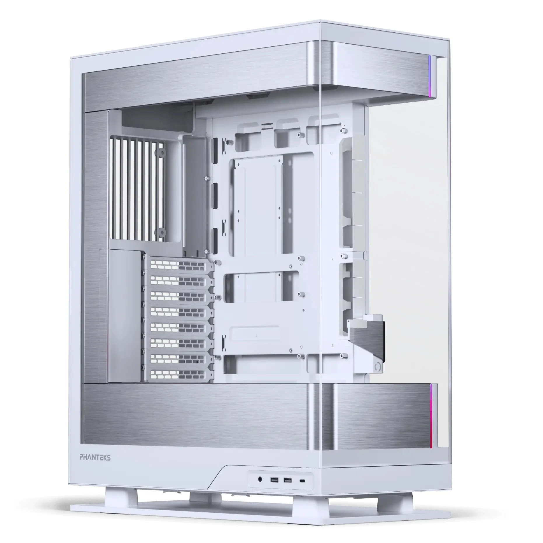 Phanteks Evolv X2 D-RGB TG Premium Mid-Tower Case (Matte White) (PH-ES524XTG-DMW01) - Image 8