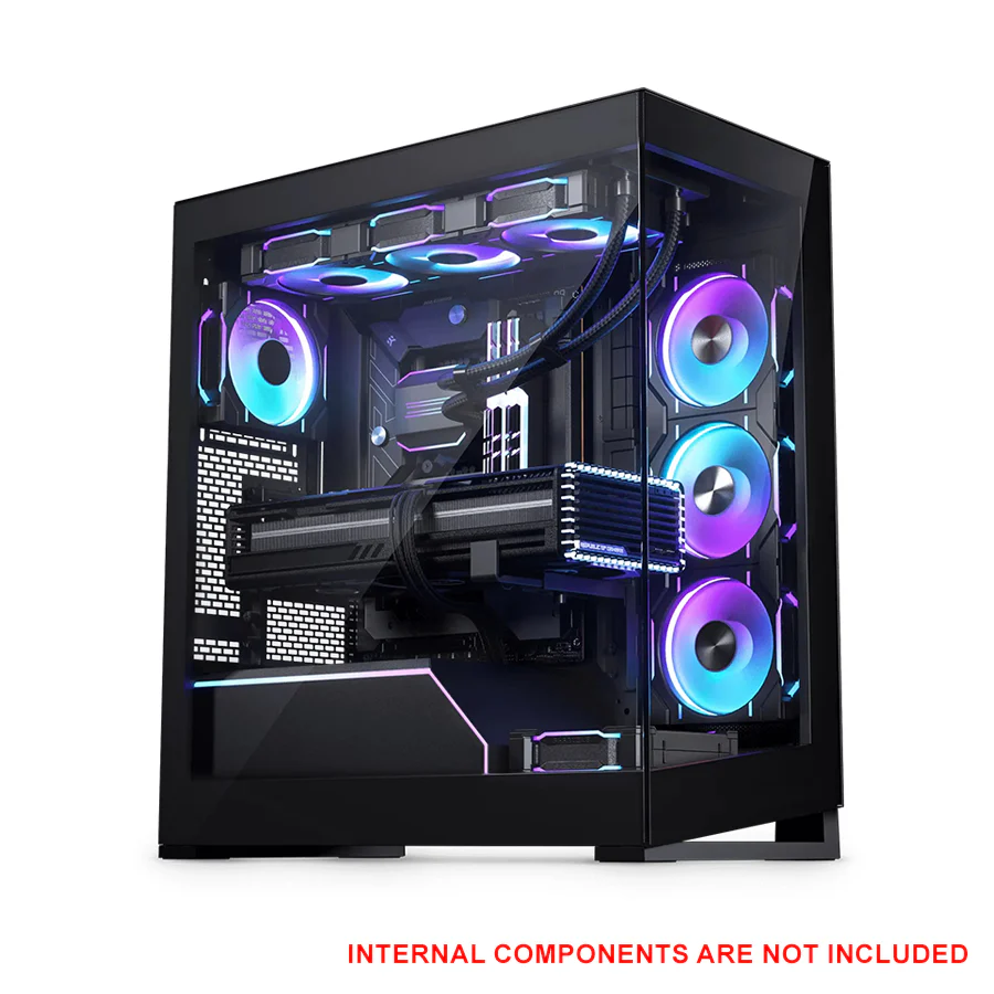 Phanteks NV5 MKII Tempered Glass DRGB Mid-Tower PC Case (Satin Black, Matte White) - Image 10