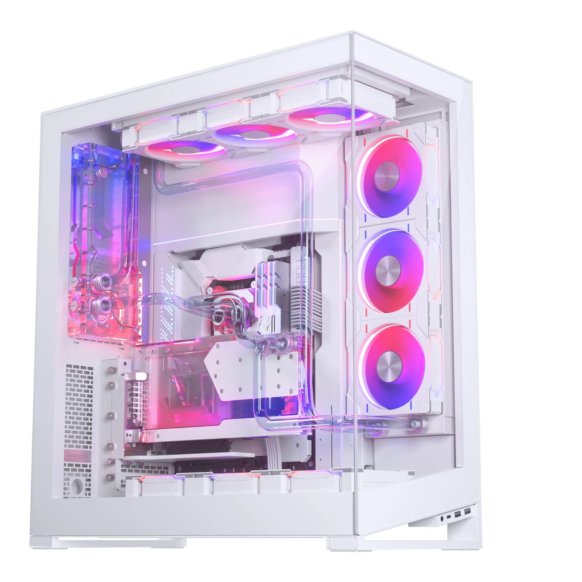 Phanteks NV7 DRGB Tempered Glass Full-Tower Case (Satin Black, Satin Matte White) - Image 41