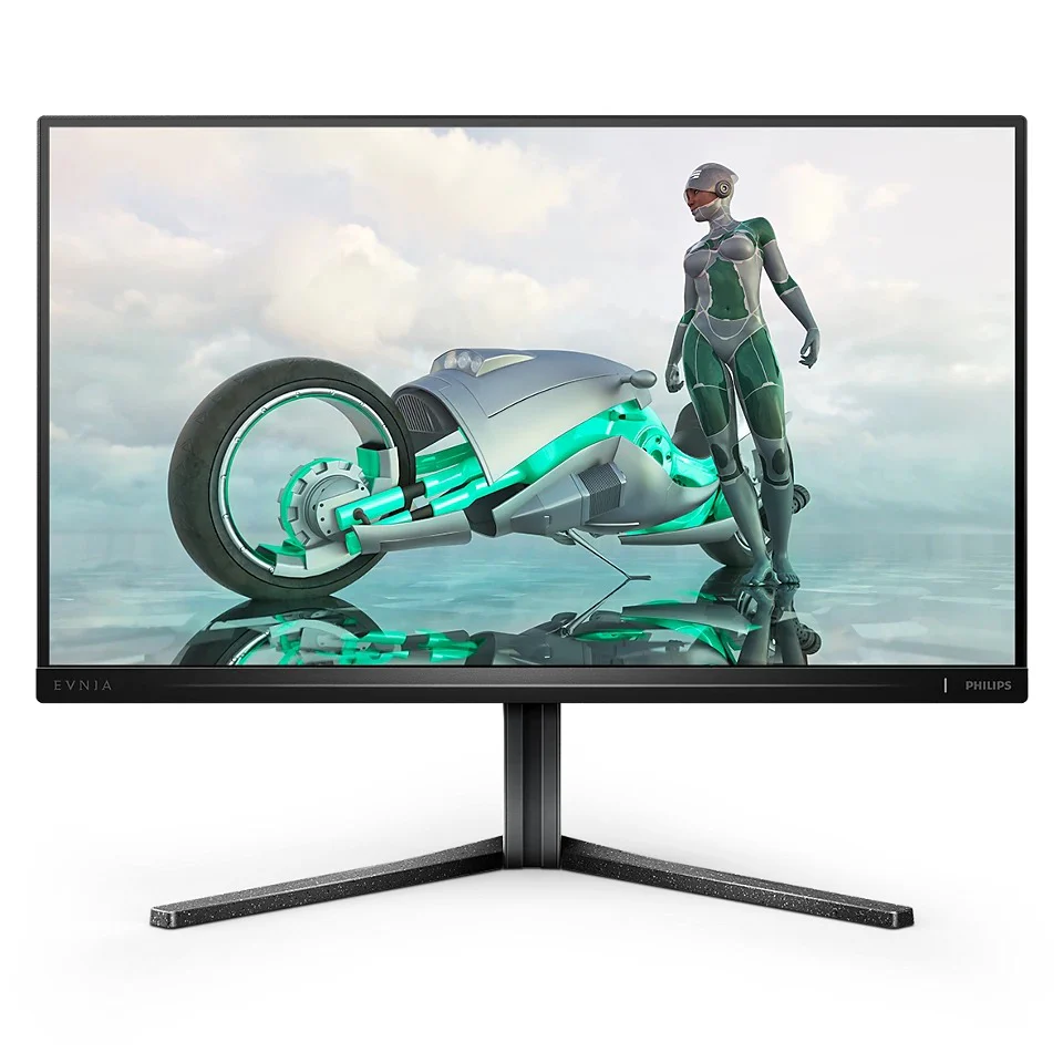 Philips Evnia 25M2N3200/69 24.5" FHD (1920x1080) 180Hz 1ms GTG IPS Gaming Monitor with Tilt/Swivel/Pivot & Height Adjustment (Black) - Image 2