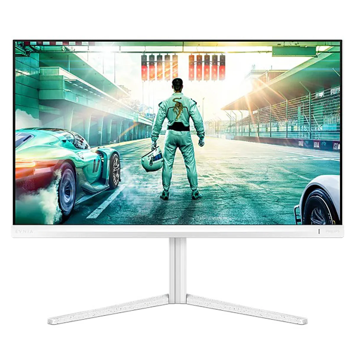 Philips Evnia 27M2N3501PA/00 27" QHD (2560x1440) 240Hz/ 260Hz OC 0.3ms MBR/ 1ms GTG Fast IPS Gaming Monitor with Tilt/ Height/ Swivel/ Pivot Adjustment (White) - Image 3