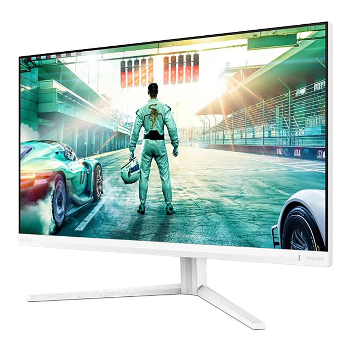 Philips Evnia 27M2N3501PA/00 27" QHD (2560x1440) 240Hz/ 260Hz OC 0.3ms MBR/ 1ms GTG Fast IPS Gaming Monitor with Tilt/ Height/ Swivel/ Pivot Adjustment (White) - Image 5