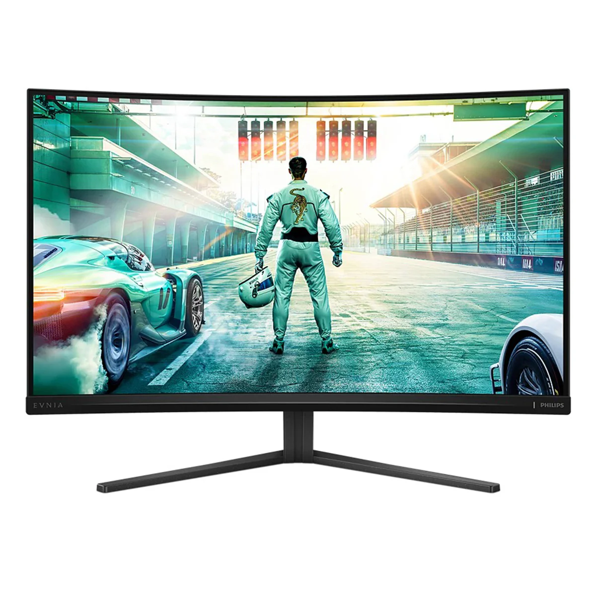 Philips Evnia 32M2C3500L/96 31.5" QHD (2560x1440) 180Hz 1ms GTG Fast VA Curved Gaming Monitor with Tilt Adjustment (Black) - Image 2