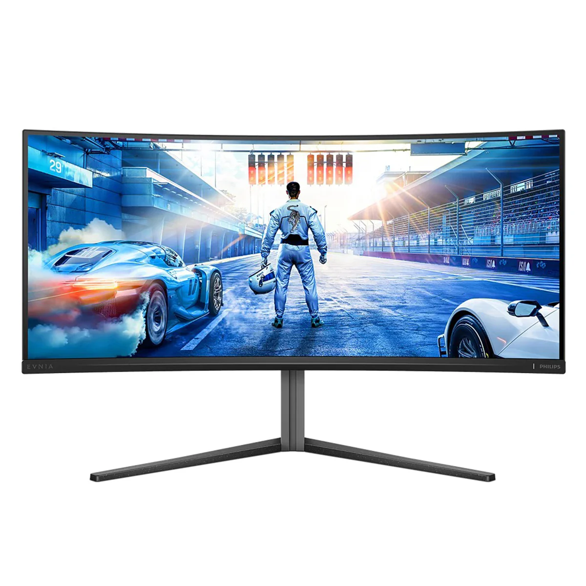 Philips Evnia 34M2C6500/00 34" WQHD (3440x1440) 175Hz 0.03ms GTG QD OLED Curved Gaming Monitor with Tilt, Height & Swivel Adjustment - Image 2