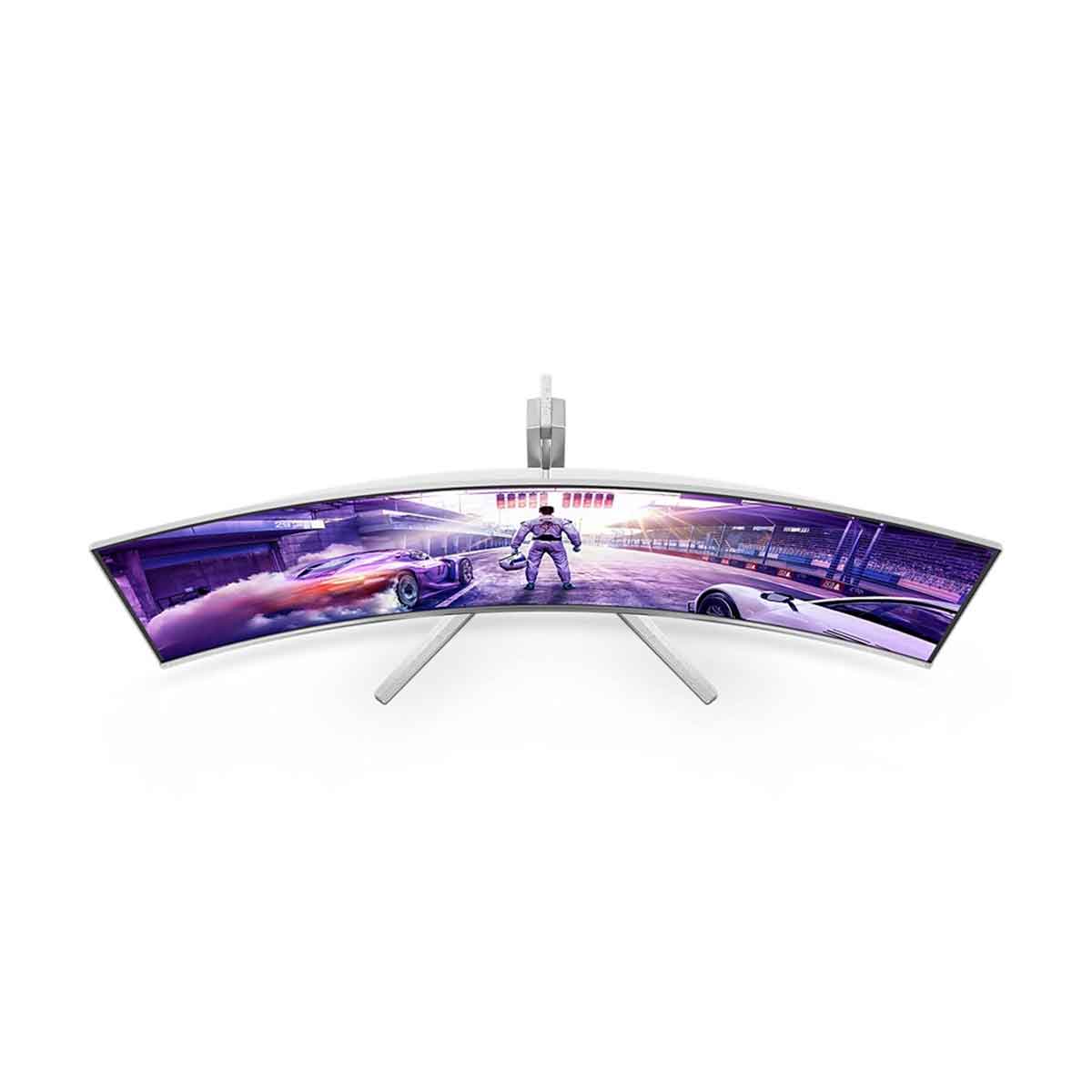 Philips Evnia 49M2C8900/69 48.9" Dual QHD (5120x1440) 240Hz 0.03ms GTG QD OLED Curved Gaming Monitor with Tilt/ Height/ Swivel Adjustment (White) - Image 7