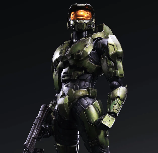 PLAY-ARTS A/F KAI MASTER CHIEF HALO 2 ANNIVERSARY EDITION