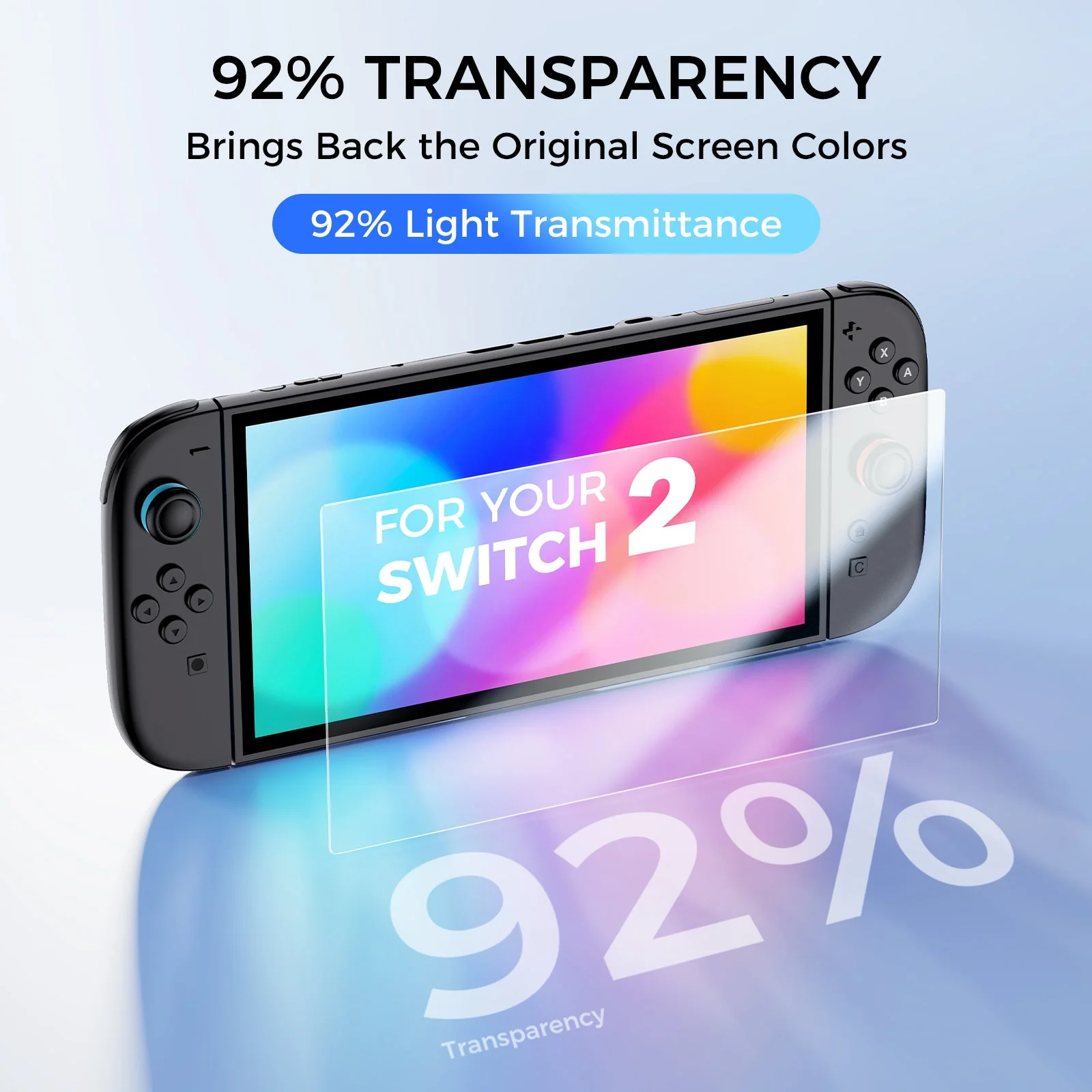 PMW High Transparency Tempered Glass for Nintendo Switch 2 (L1154) - Image 5
