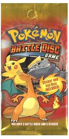 POKEMON BATTLE DISC GAME SUPERPACK (GOLD FOIL PACK)
