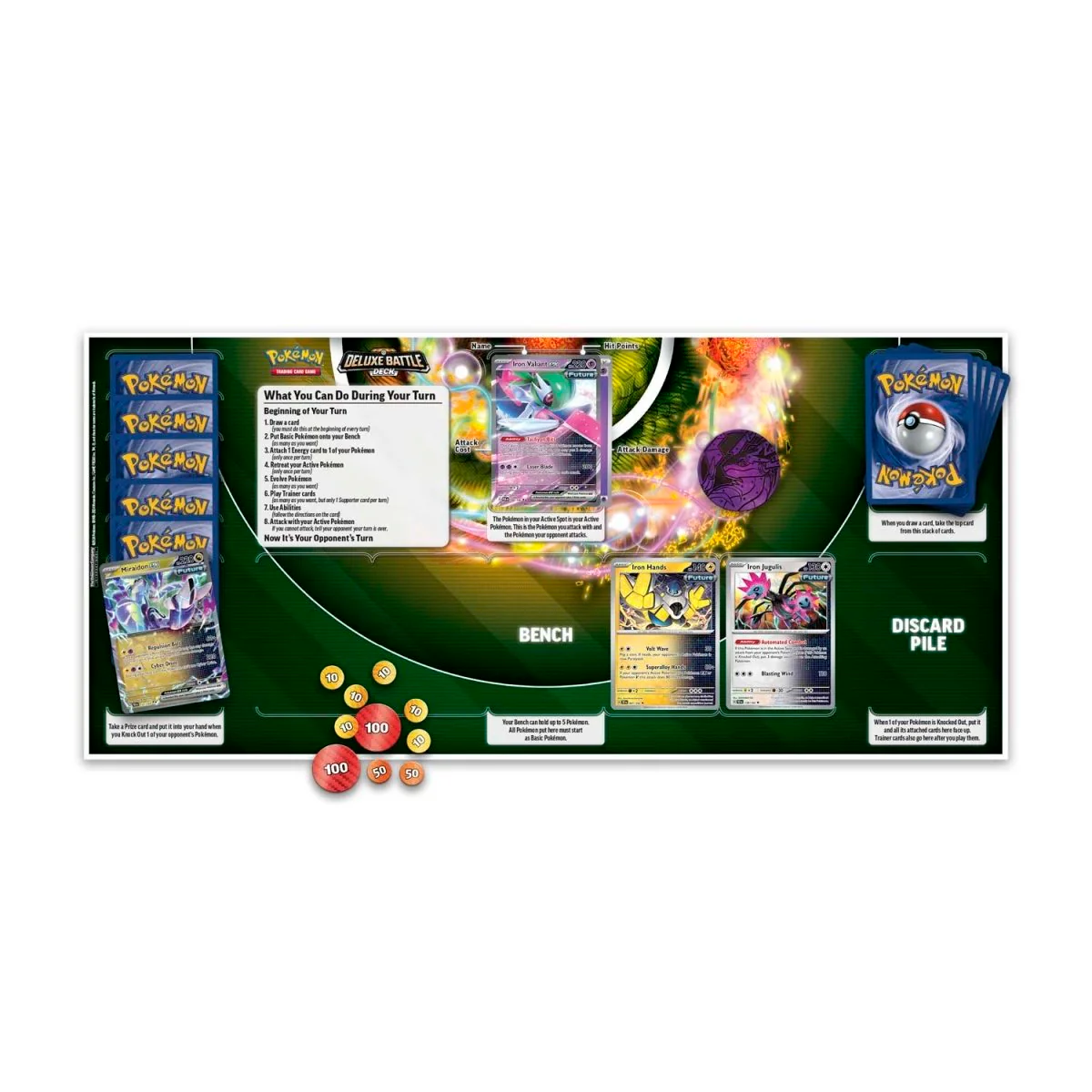 Pokemon TCG Deluxe Battle Deck (Miraidon EX) (290-41271) - Image 5